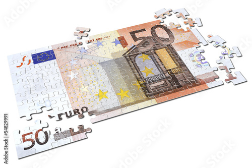Illustration: Euro Puzzle_50_01 Euro Puzzle_50_01