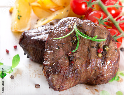 Photo: Delicious beef steak Delicious beef steak