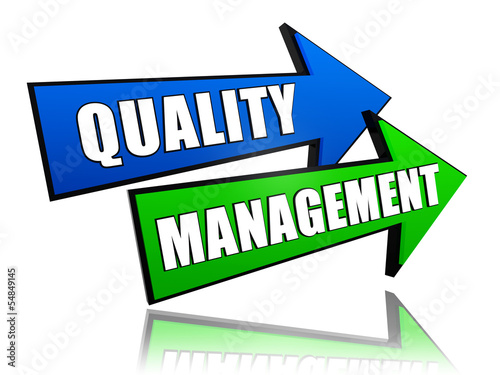 Illustration: quality management in arrows quality management in arrows