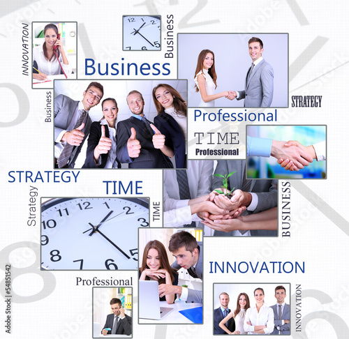 Photo: Business collage Business collage