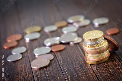 Photo: coins coins