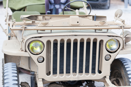 Photo: véhicule ancien, jeep véhicule ancien, jeep