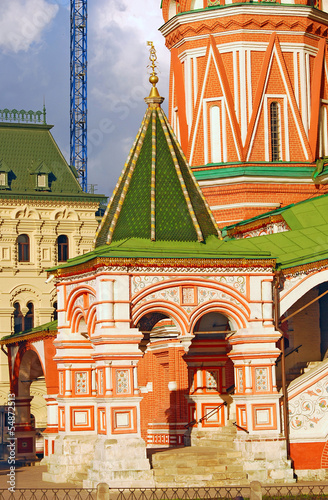 Photo: Saint Basil cathedral in Moscow Saint Basil cathedral in Moscow