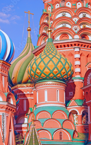 Photo: Saint Basil cathedral in Moscow Saint Basil cathedral in Moscow