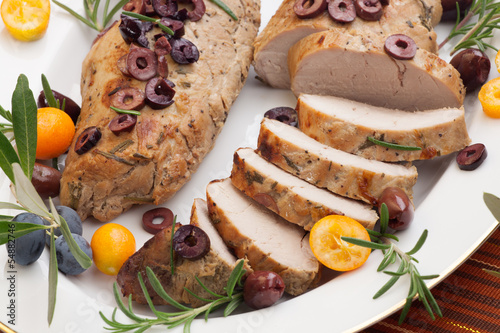Photo: Sliced Roast Pork Tenderloin Sliced Roast Pork Tenderloin