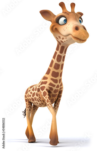 Illustration: Fun giraffe Fun giraffe