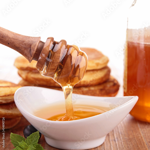 Photo: spoon with honey spoon with honey