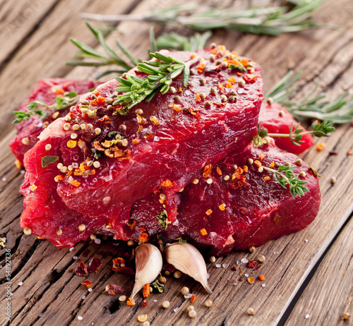 Photo: Beef steak. Beef steak.