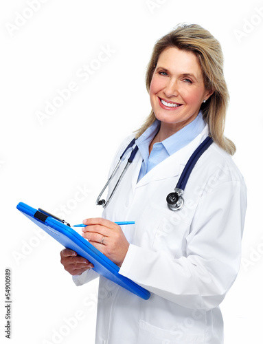 Photo: Doctor woman. Doctor woman.