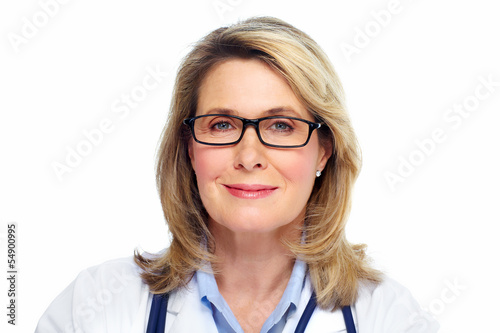Photo: Doctor woman. Doctor woman.