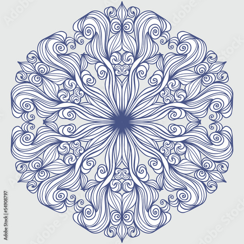 Vector: Design element round pattern Design element round pattern