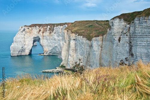Photo: La Manneporte, falaise d'Etretat, Normandie La Manneporte, falaise d'Etretat, Normandie