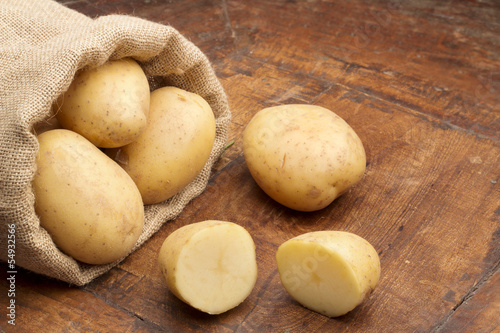 Photo: yellow potatoes yellow potatoes