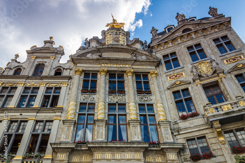 Photo: brussels grand place guild houses brussels grand place guild houses