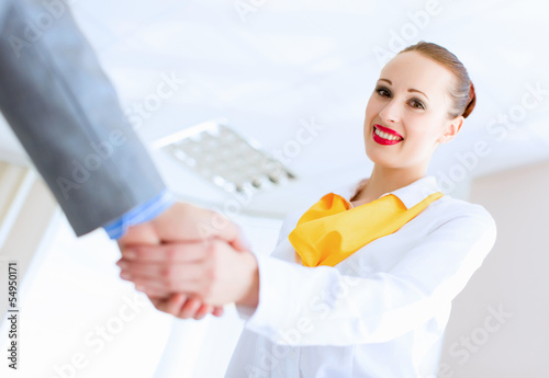Photo: Business handshake Business handshake