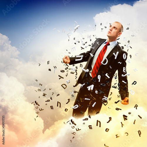 Photo: Businessman in anger Businessman in anger