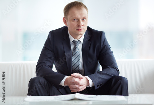 Photo: Businessman in office Businessman in office