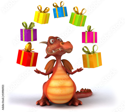 Illustration: Fun dragon Fun dragon
