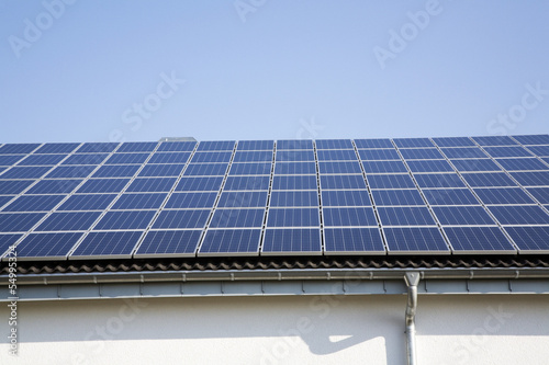 Photo: Deutschland, Köln, Solarzellen auf dem Dach Deutschland, Köln, Solarzellen auf dem Dach