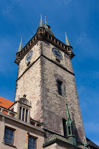 Photo: big tower in Prague big tower in Prague