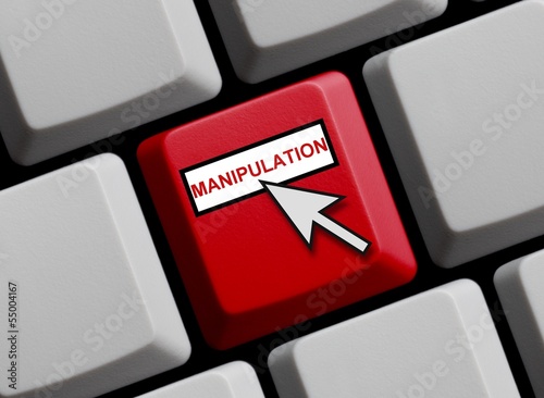 Illustration: Manipulation online Manipulation online