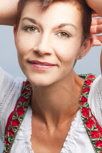 Photo: Beautiful woman portrait Beautiful woman portrait