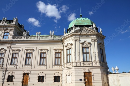 Photo: Vienna landmark - Belvedere Palace Vienna landmark - Belvedere Palace