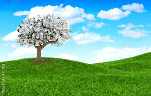Photo: 3D money tree 3D money tree