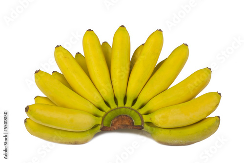 Photo: Bananas right off the tree. Bananas right off the tree.
