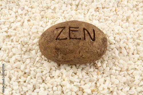 Photo: galet zen galet zen