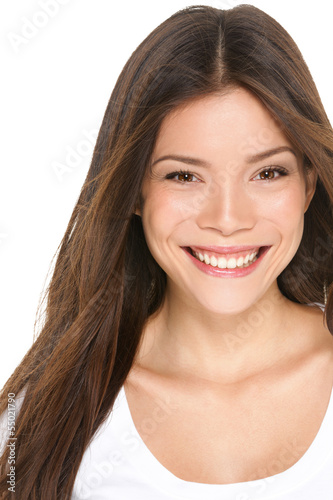 Photo: Asian woman portrait close up - Asian girl in 20s Asian woman portrait close up - Asian girl in 20s