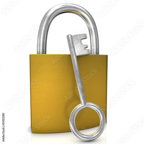 Illustration: D-Lock With Key D-Lock With Key