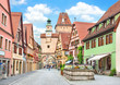 Historic town of Rothenburg ob der Tauber, Bavaria, Germany Historic town of Rothenburg ob der Tauber, Bavaria, Germany