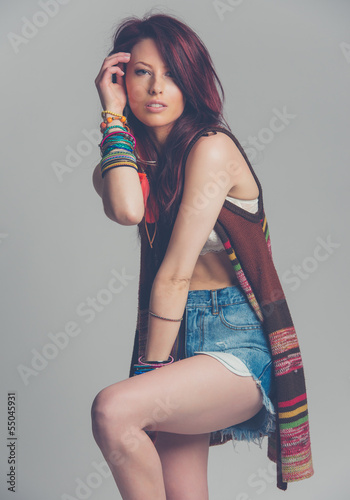 Photo: bohemian hippie girl bohemian hippie girl
