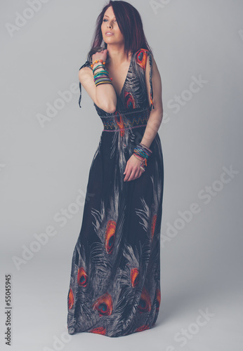Photo: bohemian hippie girl bohemian hippie girl