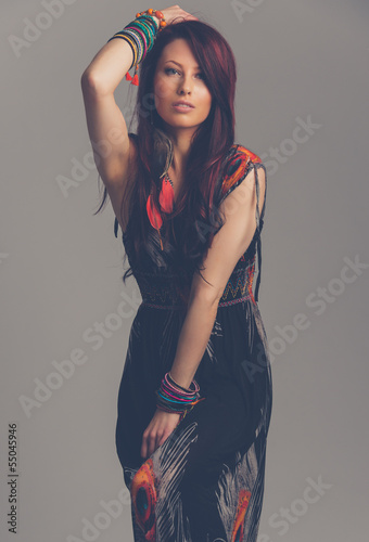 Photo: bohemian hippie girl bohemian hippie girl