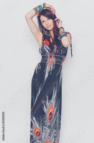 Photo: bohemian hippie girl bohemian hippie girl