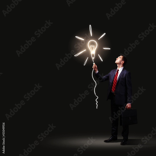 Photo: Businessman in black suit Businessman in black suit