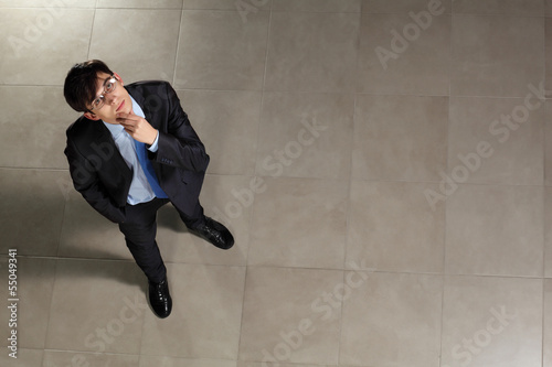 Photo: Young businessman in glasses Young businessman in glasses
