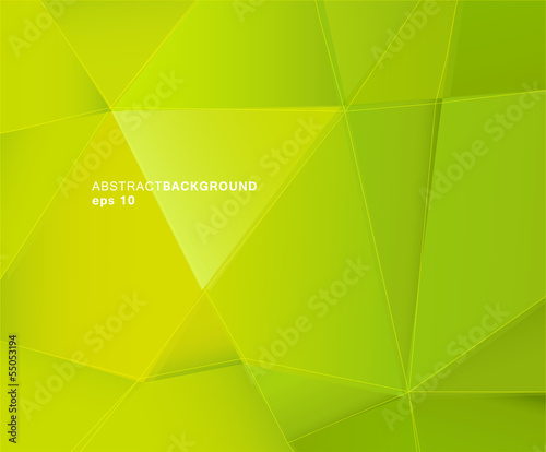 Vector: Abstract green paper background with place for your text. Abstract green paper background with place for your text.
