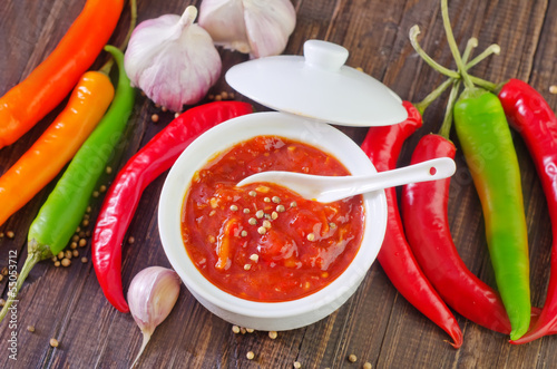 Photo: chilli sauce chilli sauce