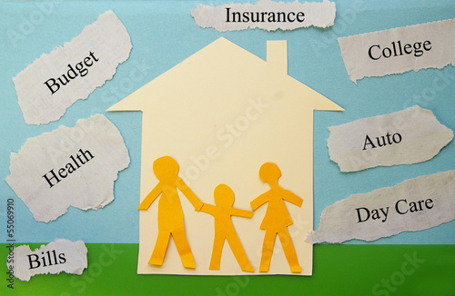 Photo: budget family budget family