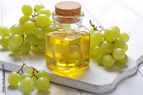 Photo: Grape seed oil Grape seed oil