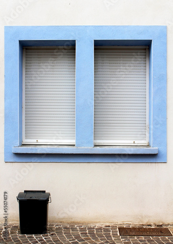 Photo: fenêtres bleues fenêtres bleues