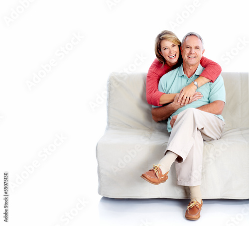 Photo: Senior couple portrait. Senior couple portrait.