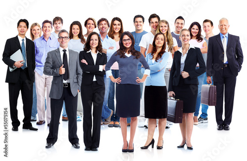Photo: Business people group. Business people group.