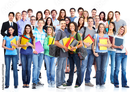 Photo: Students group. Students group.