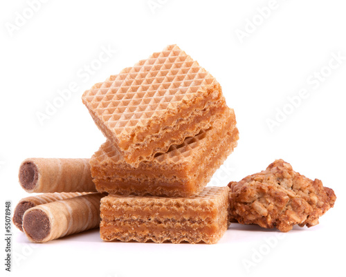 Photo: Wafers or honeycomb waffles Wafers or honeycomb waffles