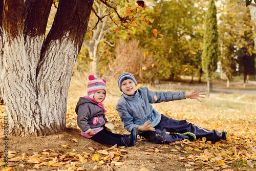 Photo: сhildren in park сhildren in park