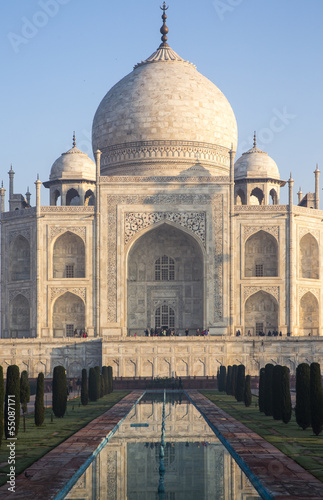 Photo: Taj Mahal in Sunset Taj Mahal in Sunset